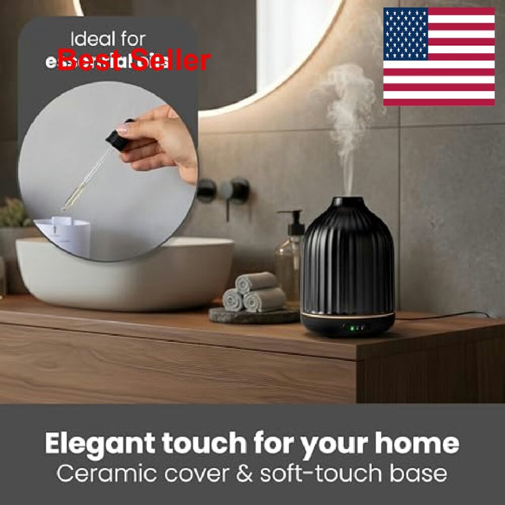 Ceramic Essential Oil Diffuser Ultrasonic Aromath… - image 5